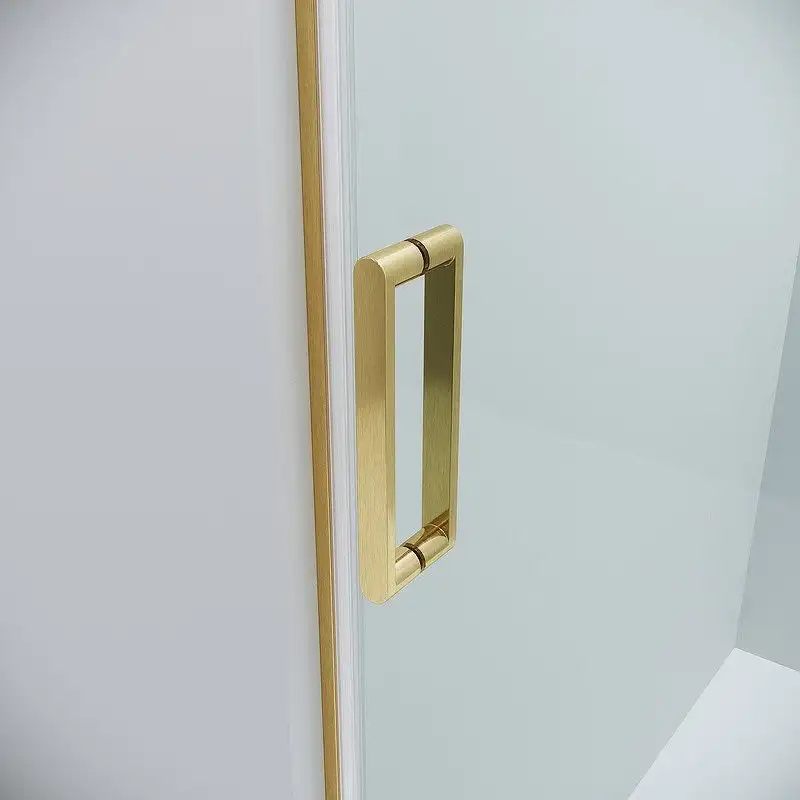 Душевой уголок Grossman Classic 100x80x195 120.K33.04.1080.32.00 (золото сатин/стекло прозрачное) - фото товара