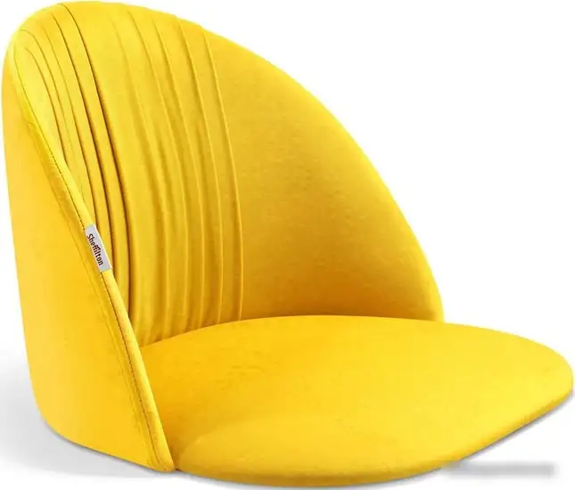 Стул Sheffilton SHT-ST35-1/S65 (имперский желтый/прозрачный лак) – фото товара