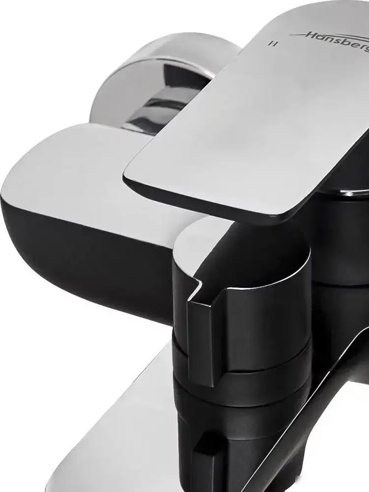 Комплект смесителей Hansberge H7099 (черный хром) - фото товара