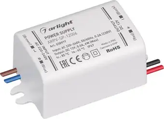 Блок питания Arlight ARPV-SP-12006 038977 – изображение в каталоге