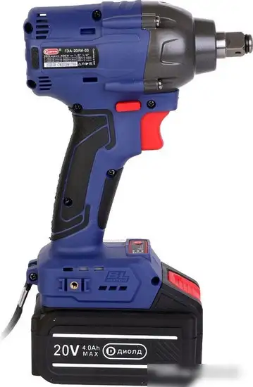 Гайковерт ДИОЛД ГЭА-20ЛИ-03 10300043 (с 1-им АКБ, кейс) – фото товара