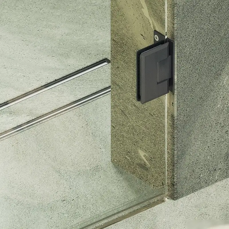 Душевая дверь MaybahGlass 195x80.5 MGD-508-6 (прозрачное стекло/черный) - фото товара