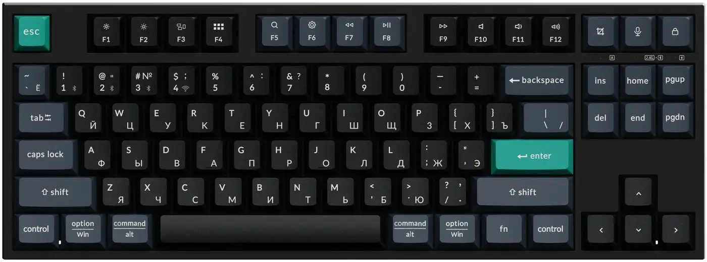 Клавиатура Keychron B33 B33-K9-RU (черный) – изображение в каталоге