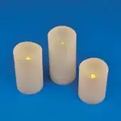 Новогодняя свеча Uniel ULD-F050 WARM WHITE CANDLE SET3 UL-00007256 – изображение в каталоге