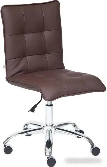 Офисное кресло TetChair Zero кожзам (коричневый)