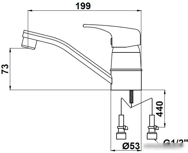 Смеситель Kaiser Leon [19310] - фото товара