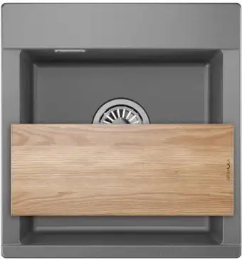 Кухонная мойка Granula ES-4701 (графит) - изображение в каталоге