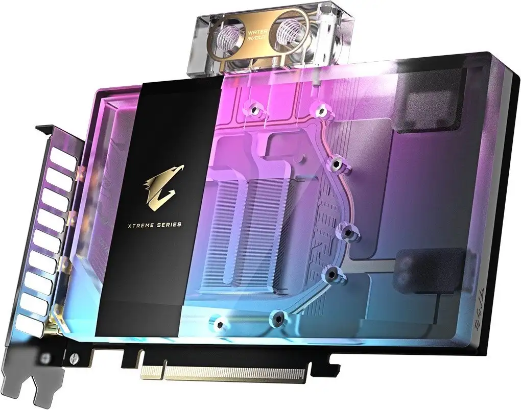 Видеокарта Gigabyte Aorus GeForce RTX 5080 Xtreme Waterforce WB 16G GV-N5080AORUSX WB-16GD – фото товара