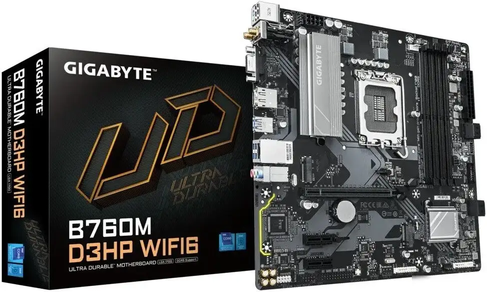 Материнская плата Gigabyte B760M D3HP WiFi6 – фото товара