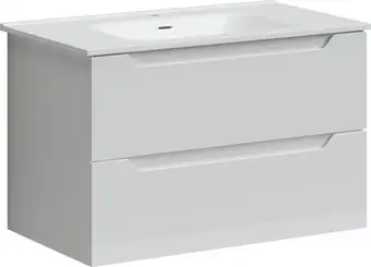 Sancos Тумба под умывальник Norma 2.0 NR2.080W (белый глянец) – изображение в каталоге