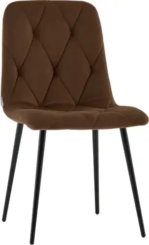 Стул Stool Group Одди Diamond AV 443-Cch-KP3-9005 (велюр коричневый) – изображение в каталоге