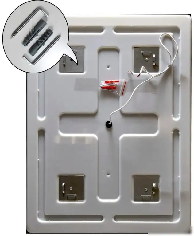 Пекам Зеркало Greta 80x70 greta-80x70B (с подсветкой и бесконтактным сенсором) – фото товара