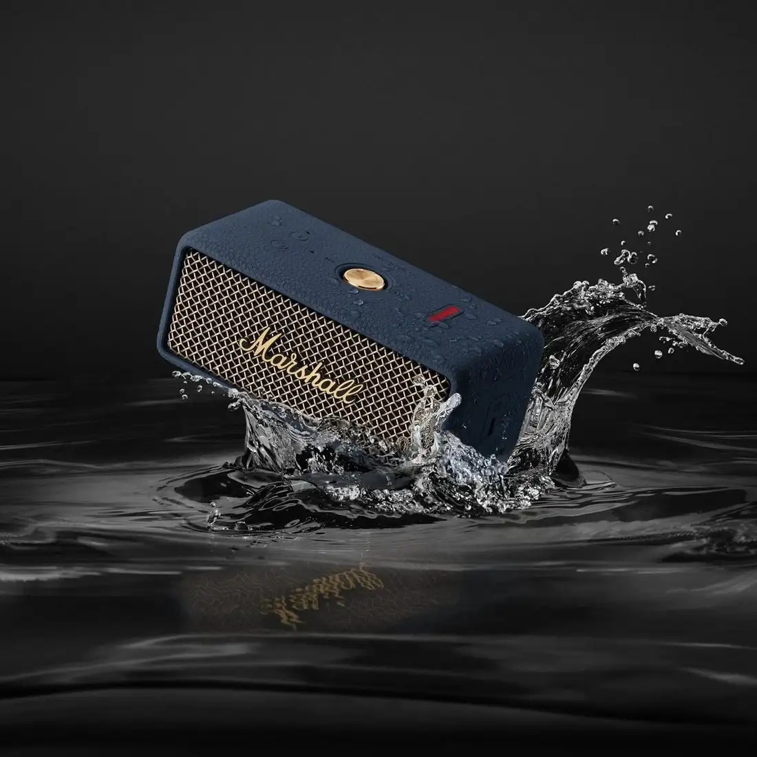 Беспроводная колонка Marshall Emberton III (синий) – фото товара