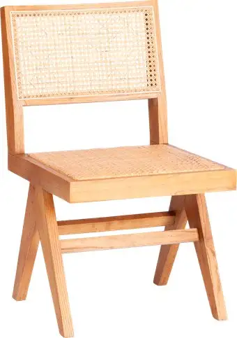 Стул TetChair Loki дерево вяз/ротанг 51x44x86 (груша №3)