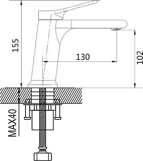 Смеситель Shevanik S8301H - фото товара