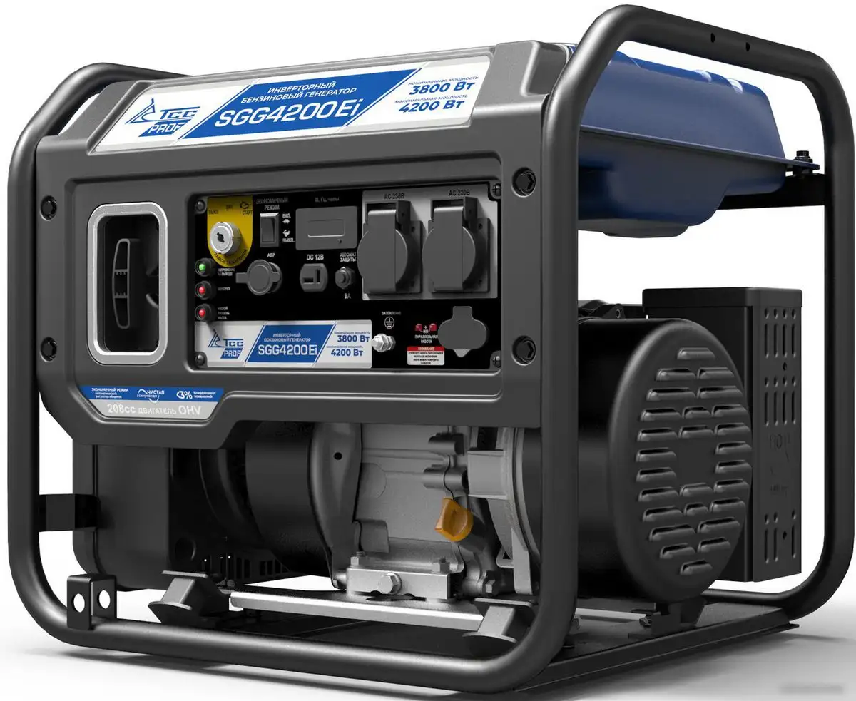 Бензиновый генератор ТСС SGG 4200EI – фото товара