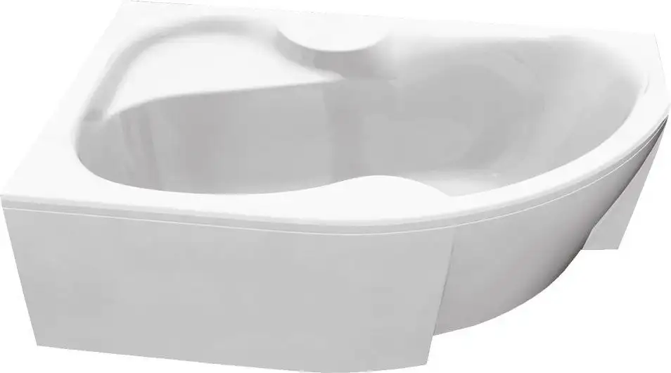 Ванна Bonito Home Arizona 150x105 L BH-AR-102-150L/Su+BH-AR-150L (с ножками и экраном) - фото товара