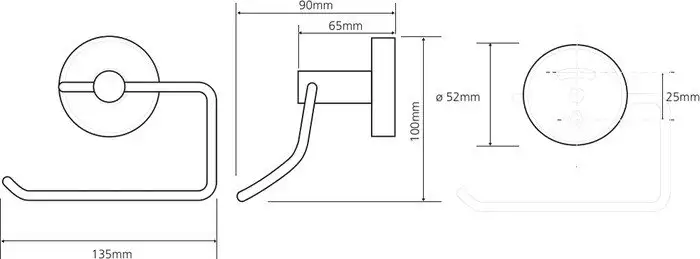 Держатель для туалетной бумаги Bemeta Trend-I 104112048d – фото товара