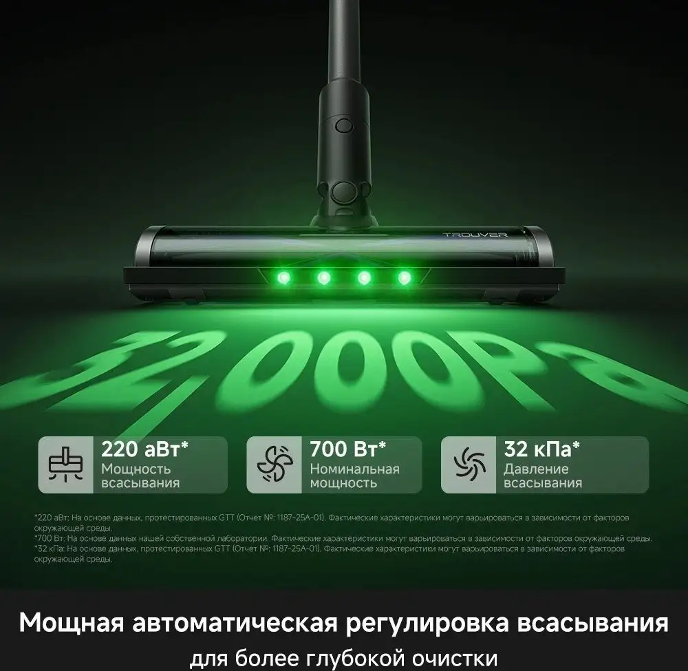Пылесос Trouver S7 Ultra Aqua (евровилка) - фото товара