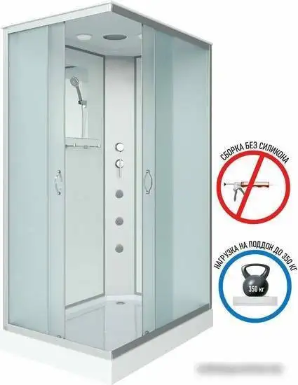 Душевая кабина Niagara NG-43085-14QG 100x80 - фото товара