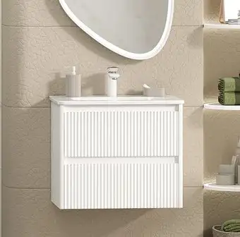 Brevita Тумба с умывальником Riva 60 RIV-07060-0102Я+B-OND060-01 – изображение в каталоге