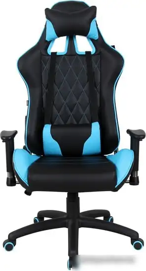 Кресло Brabix GT Master GM-110 (черный/голубой) – фото товара