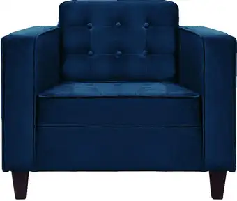Интерьерное кресло Brioli Вилли (B69/синий) – изображение в каталоге