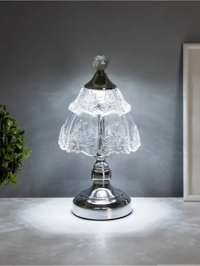 Настольная лампа Risalux Бабочки 10840647 (хром)