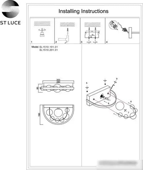 Бра ST Luce SL1510.201.01 – фото товара