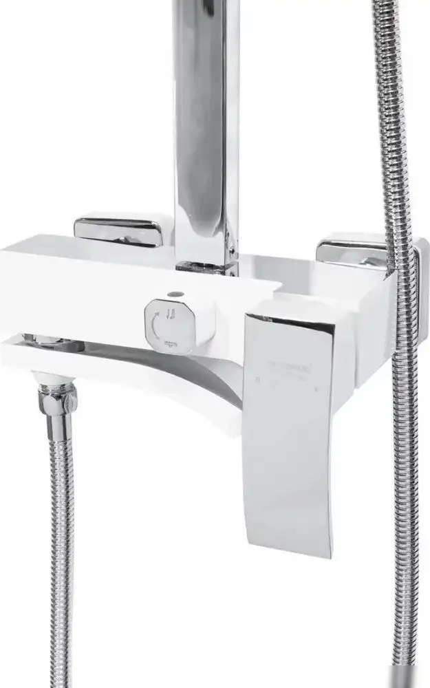 Душевая система Hansberge H5077 (белый хром) - фото товара