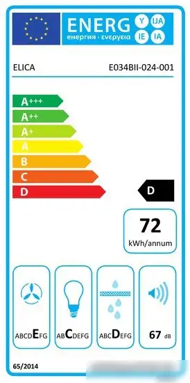 Кухонная вытяжка Elica Tonda WH F/60 2939587C - фото товара