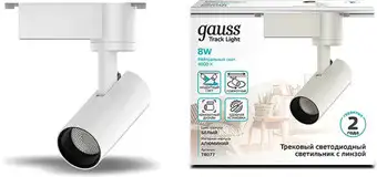 Трековый светильник Gauss TR077 – изображение в каталоге