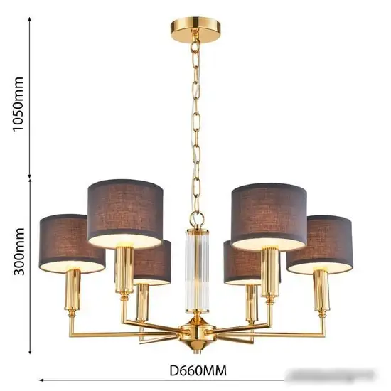 Подвесная люстра Favourite Laciness 2609-6P – фото товара
