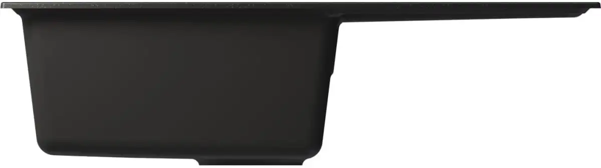 Кухонная мойка Mixline ML-GM31 552197 (ультра-черный) - фото товара