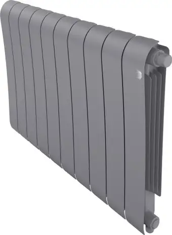Биметаллический радиатор Royal Thermo Infinity 500 Silver Satin VR80 - 10 секций - изображение в каталоге