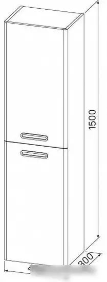 IDDIS Шкаф-пенал BRI40W0i97 – фото товара