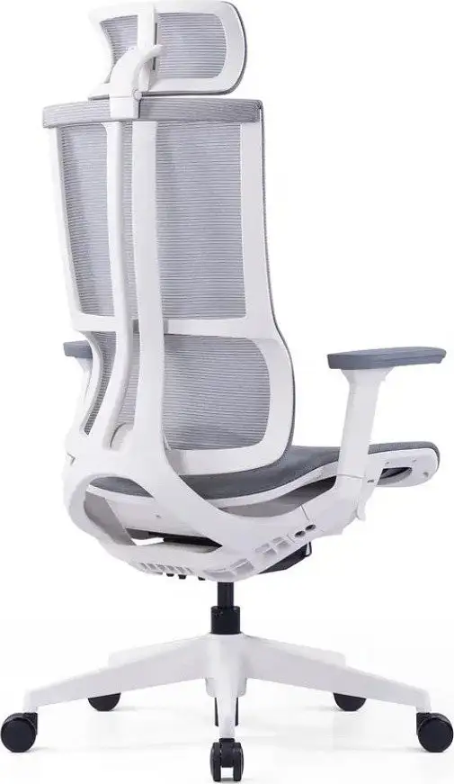 Офисное кресло SitZone E-303-001A-P1-WH (сетка, серый) – фото товара