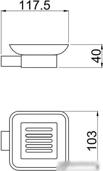 Мыльница Allen Brau Infinity 6.21004-00 – фото товара