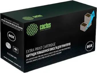 Картридж CACTUS CS-CF280X-MPS (аналог HP CF280X) – изображение в каталоге