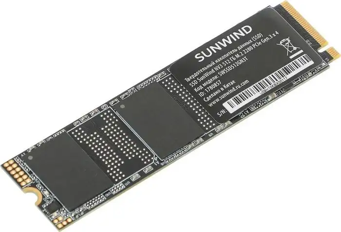 SSD SunWind NV3 SWSSD512GN3T 512GB – фото товара