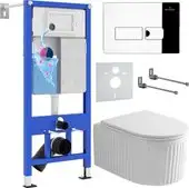 Унитаз подвесной Roxen StounFix Dual Fresh 968213 - изображение в каталоге