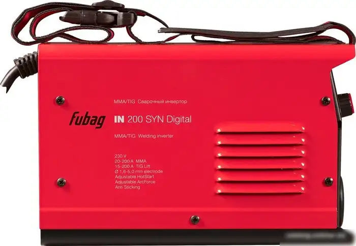 Сварочный инвертор Fubag IN 200 SYN Digital 41388 – фото товара