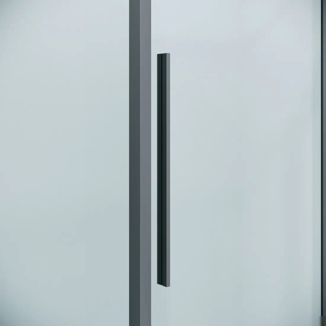 Душевая дверь Niagara Nova NG-34-9AGR 90x195 (графит/прозрачное стекло) - фото товара