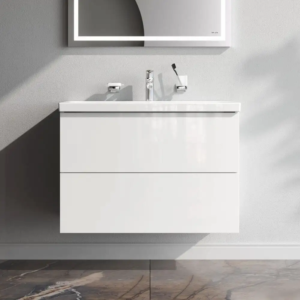 AM.PM Тумба под умывальник Gem 80 см M90FHX0802WG – фото товара