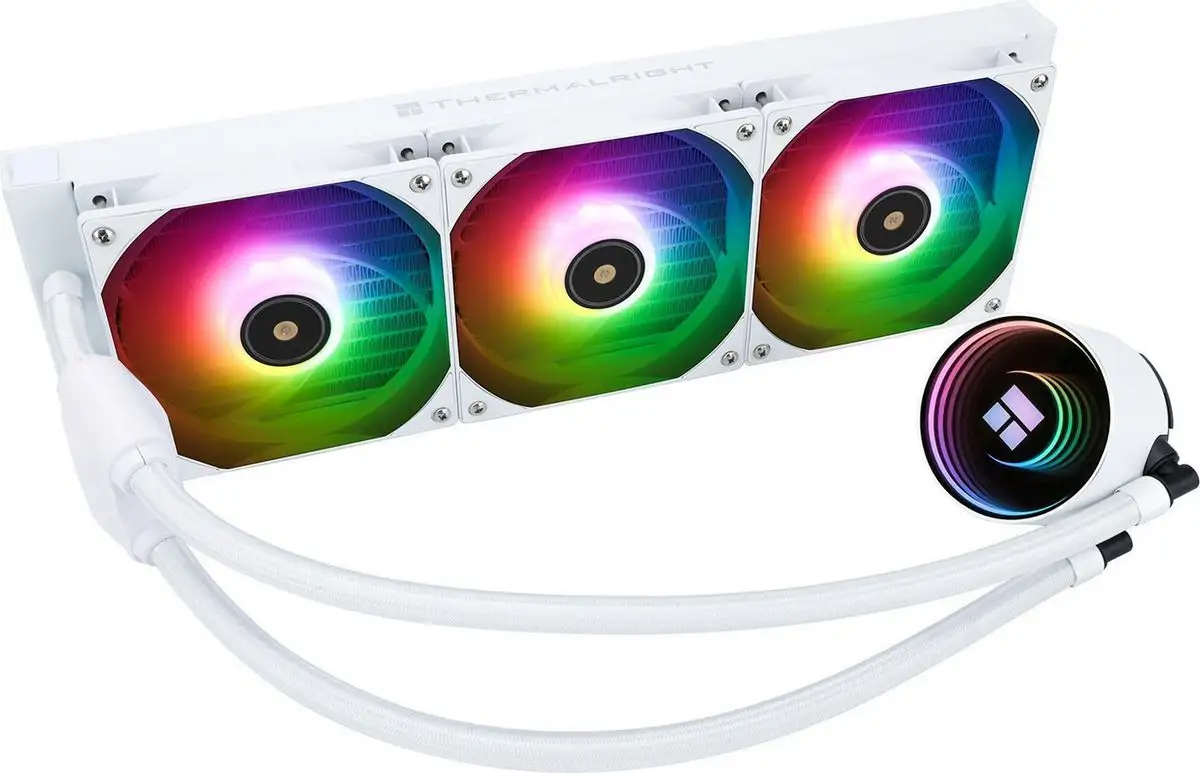 Система жидкостного охлаждения для процессора Thermalright Frozen Notte 360 ARGB V2 (белый) – фото товара