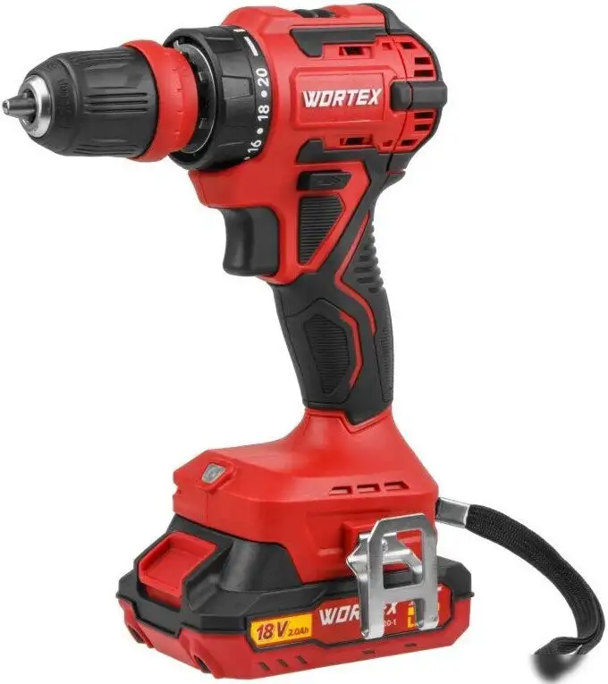 Дрель-шуруповерт Wortex BD 2025 LiSET ALL1 XLT 1325843 (с 2-мя АКБ, кейс) – фото товара