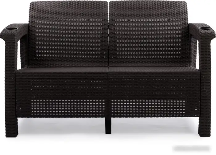 Садовый диван Альтернатива Ротанг-плюс М8837 (мокко) – фото товара