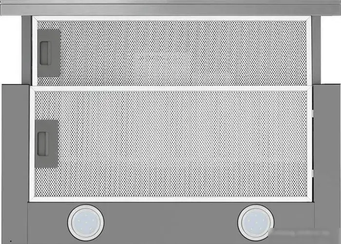 Кухонная вытяжка MAUNFELD VSQ 60 (нержавеющая сталь/белое стекло) - фото товара