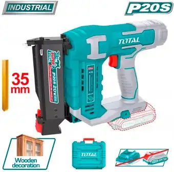 Гвоздезабиватель Total TCBNLI3603 (без АКБ, кейс) – изображение в каталоге