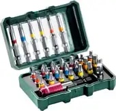 Набор бит Metabo 626710000 (29 предметов) – изображение в каталоге